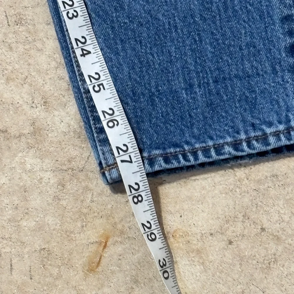 Denim Forum The Ex Boyfriend Blue Jeans Women’s Size 25 Button Fly Ankle